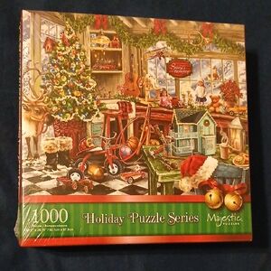 Majestic Puzzles Santas Toyshop Puzzle